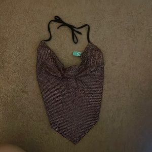 Pink Sparkle Party Top